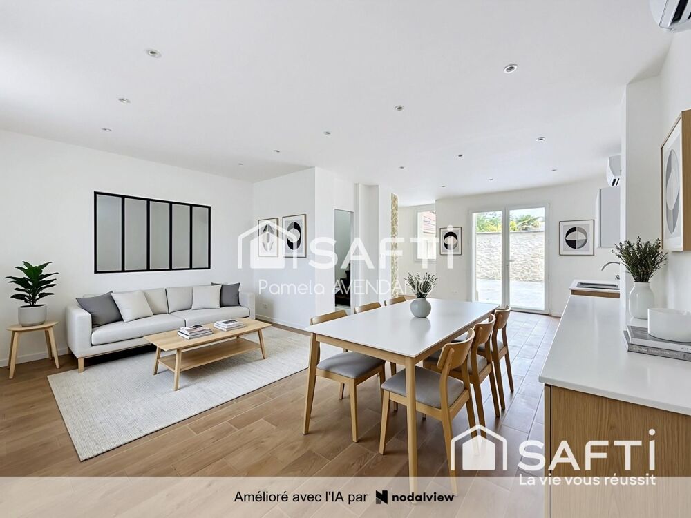 Maison de ville entièrement rénovée  Vue sur la Marne  La Varenne Saint-Hilaire
