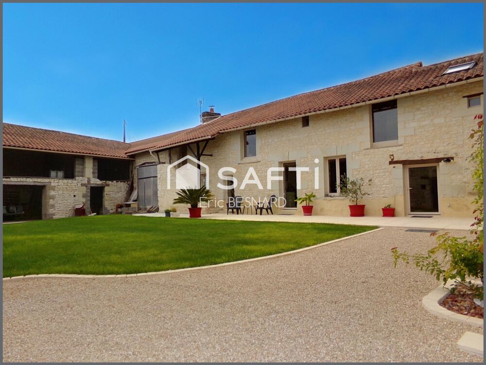 Vente Maison Corps de ferme de 7 pi�ces 180m2 environ 86200 LA ROCHE RIGAULT Loudun