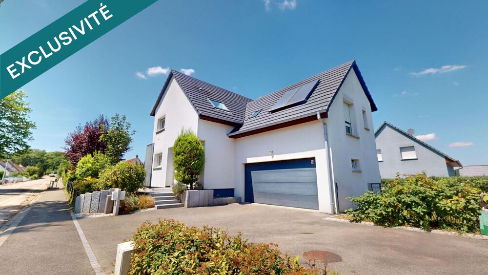 Vente Maison BUSCHWILLER – Maison familiale récente de 136 m² | 4 chambres | Double garage Buschwiller