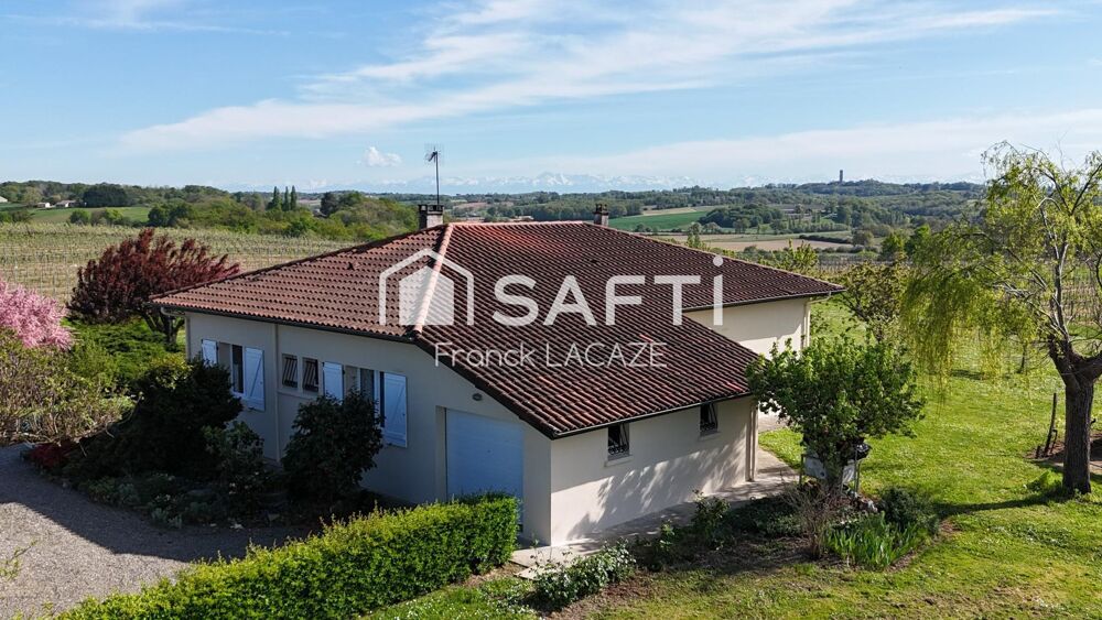 Vente Maison Maison avec vue exceptionnelle sur les Pyrénées Bouzon-gellenave