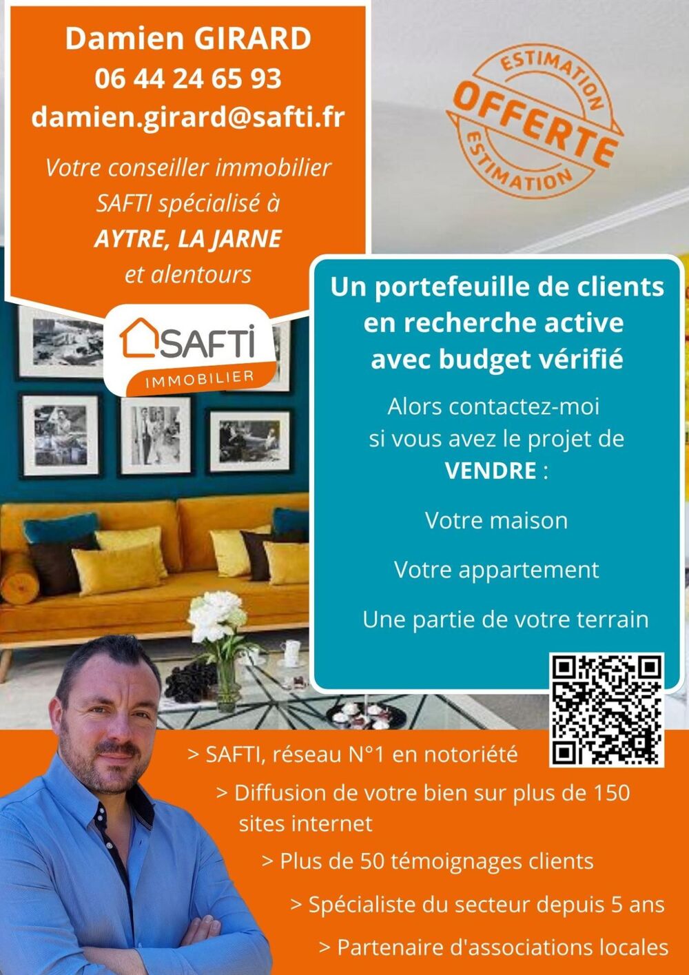 Vente Terrain AYTRE SECTEUR LA COURBE - TERRAIN 410M2 - LIBRE DE CONSTRUCTEUR La rochelle