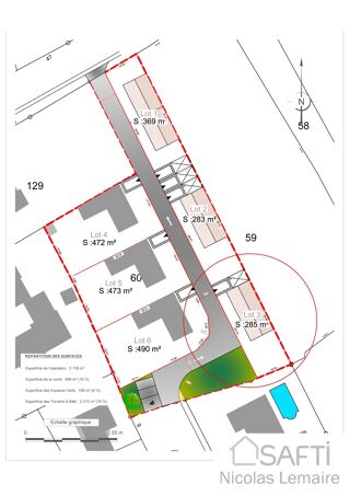  Terrain � vendre 285 m�