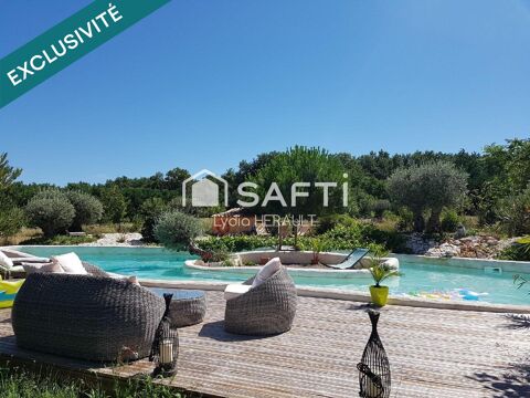   Propri�t� rare avec piscine, volumes et nature Maison - 10 pi�ce(s) - 374 m�