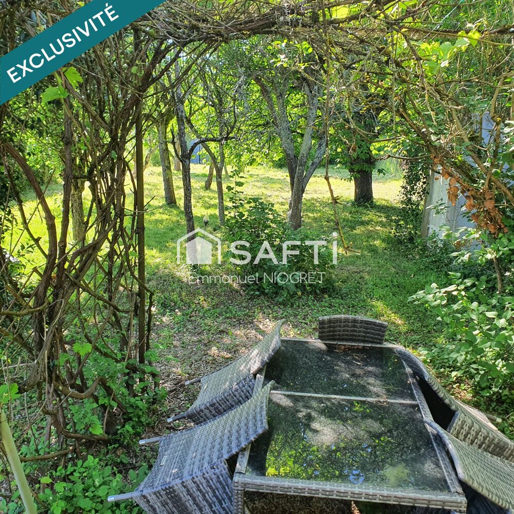 Charmante maison de 48 m² sur superbe terrain bucolique