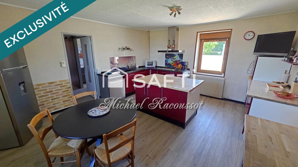Vente Maison Ferme rénovée – 139 m² – 3 729 m² de terrain Saint-vallier