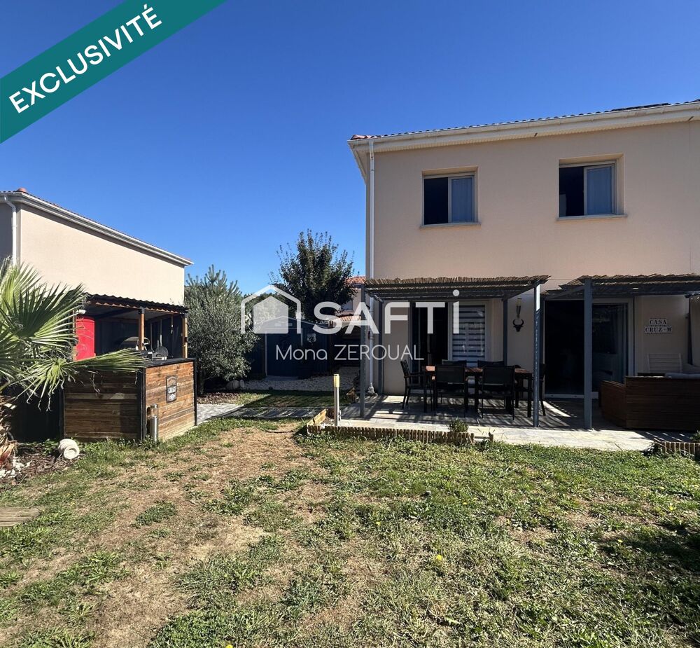 Vente Maison Maison récente 110 m² – 3 chambres ( possibilité 4e) – terrain 262 m² – Pont-Évêque Pont-eveque