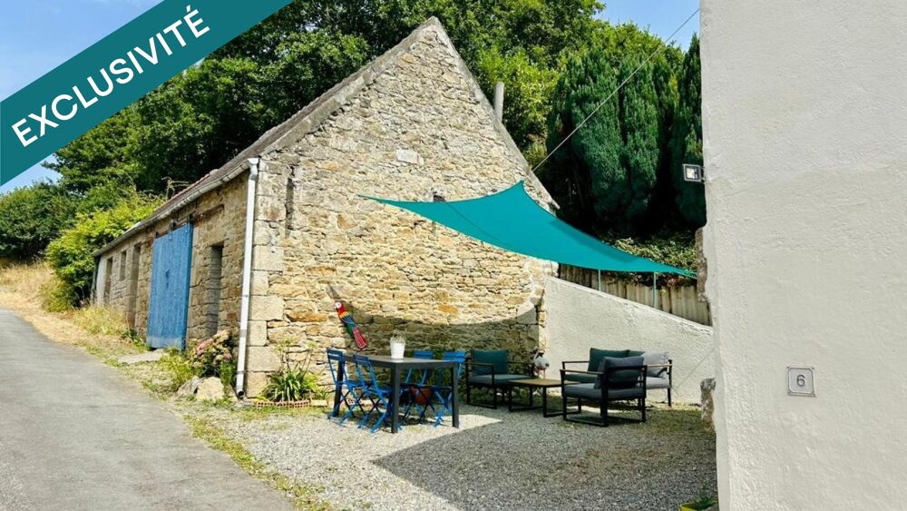 Vente Maison MAISON DE 70M2 SUR TERRAIN DE 345 M2 GARAGE ET ANNEXE. Loguivy-plougras