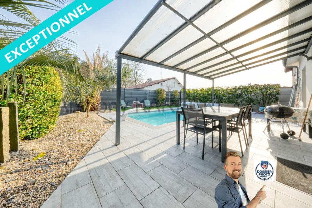 Maison récente 2017, piscine, 4 ch, 3 SDB