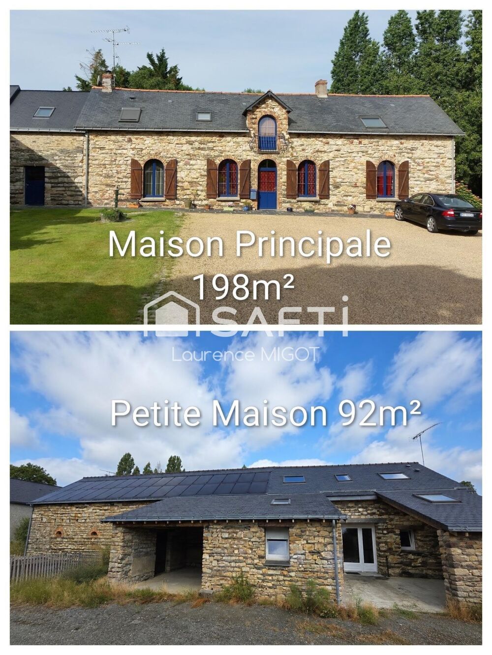Vente Maison DERVAL – Propriété de caractère, 2 maisons Derval