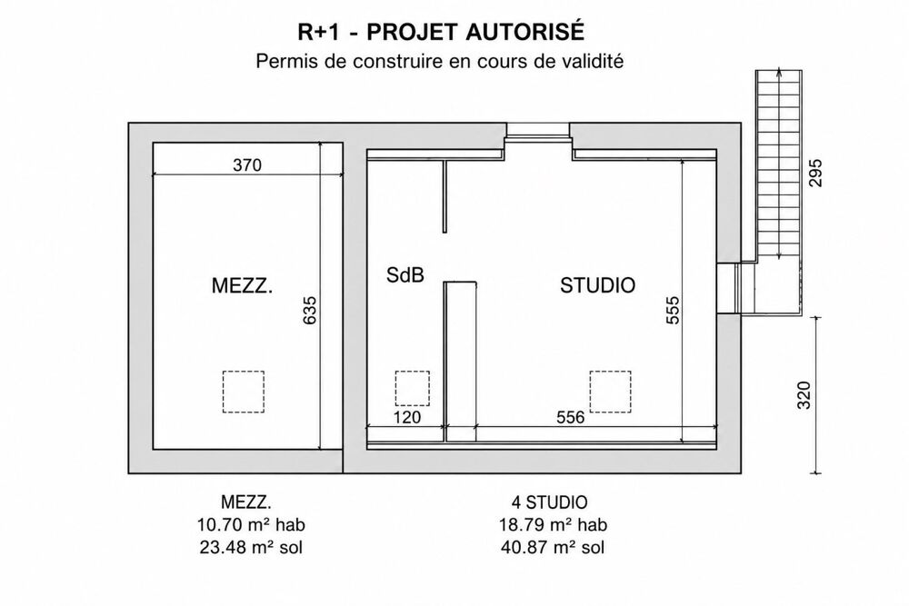 Vente Maison Bâtisse en pierre à rénover avec permis de construire Guipry-messac