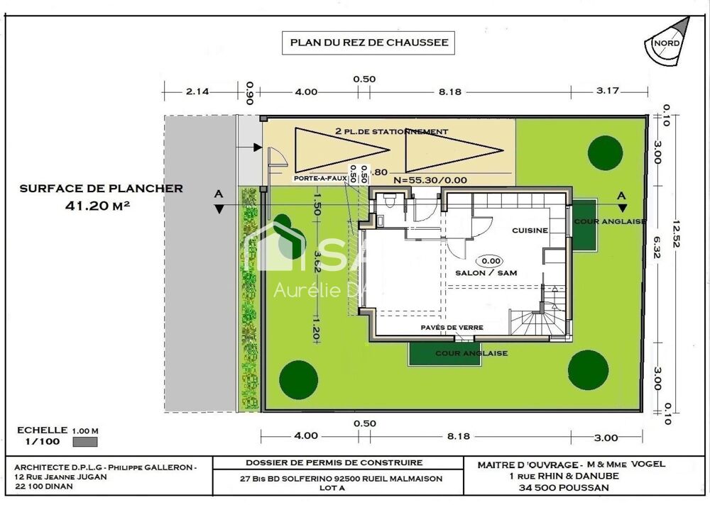 Vente Terrain RARE SUR LE SECTEUR Rueil-malmaison