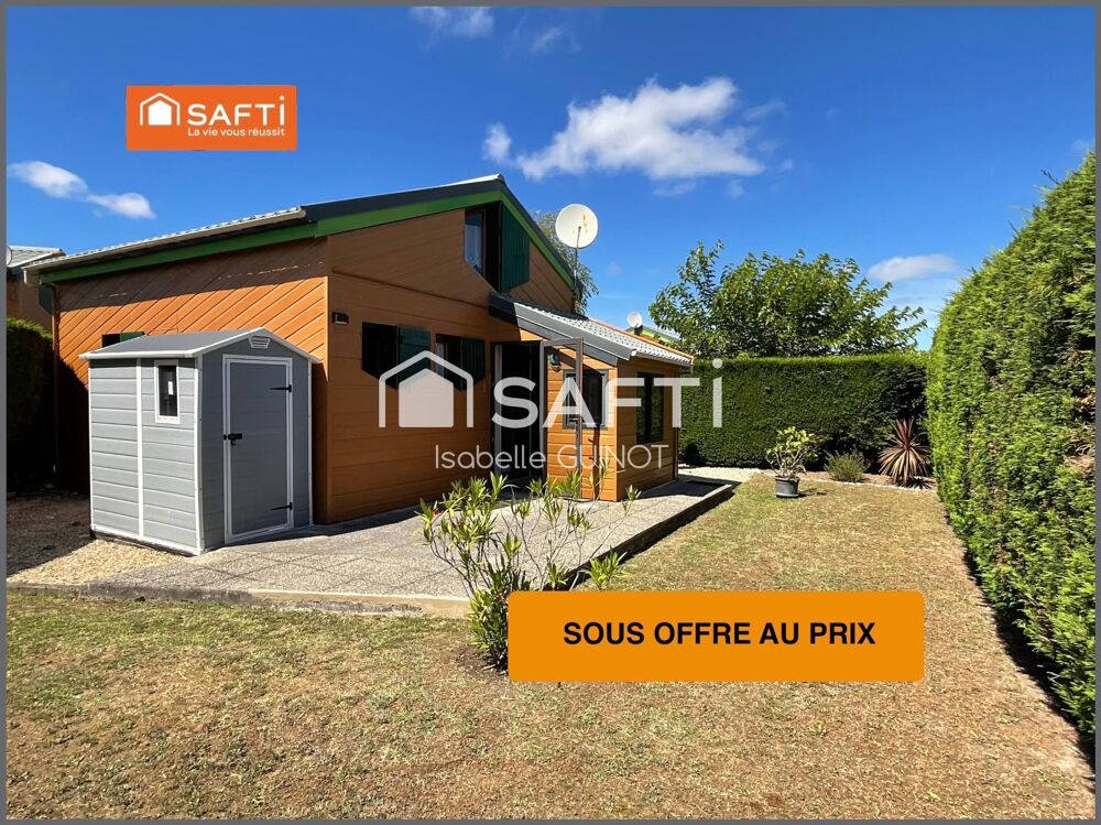 Vente Maison Chalet avec climatisation, prêt à vivre sur Oléron Saint-pierre-d'oleron