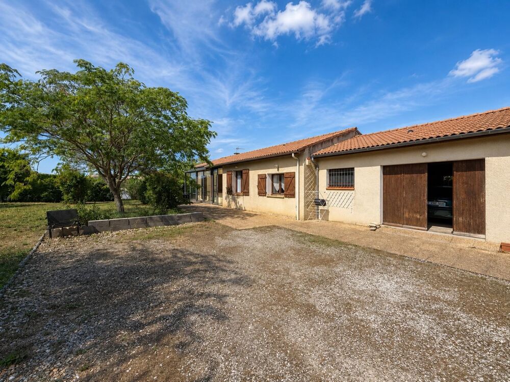 Vente Maison ALZONNE – VILLA 4 FACES DE PLAIN-PIED – PARCELLE DE 1 270 M² – GARAGE DE PLUS DE 40 M² Alzonne
