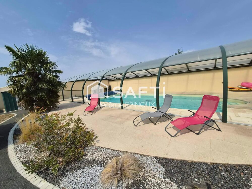 100% Plain-pied, Très belles prestations pour cette demeure contemporaine qui associe modernité, environnement campagnard, accue