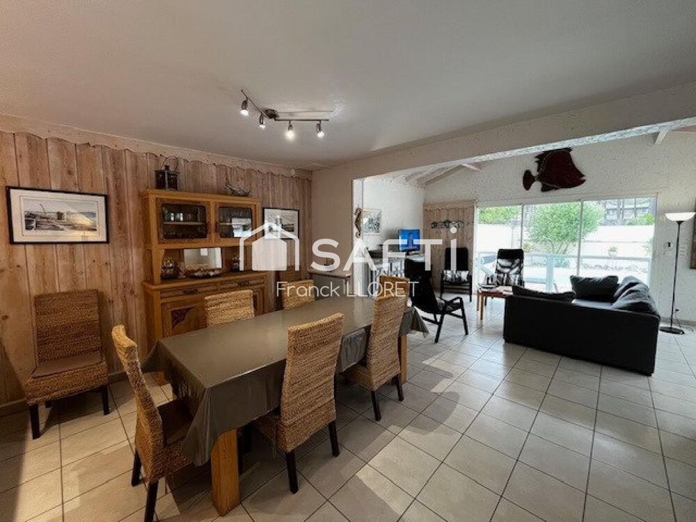 Hourtin plage maison 4 chambres, piscine