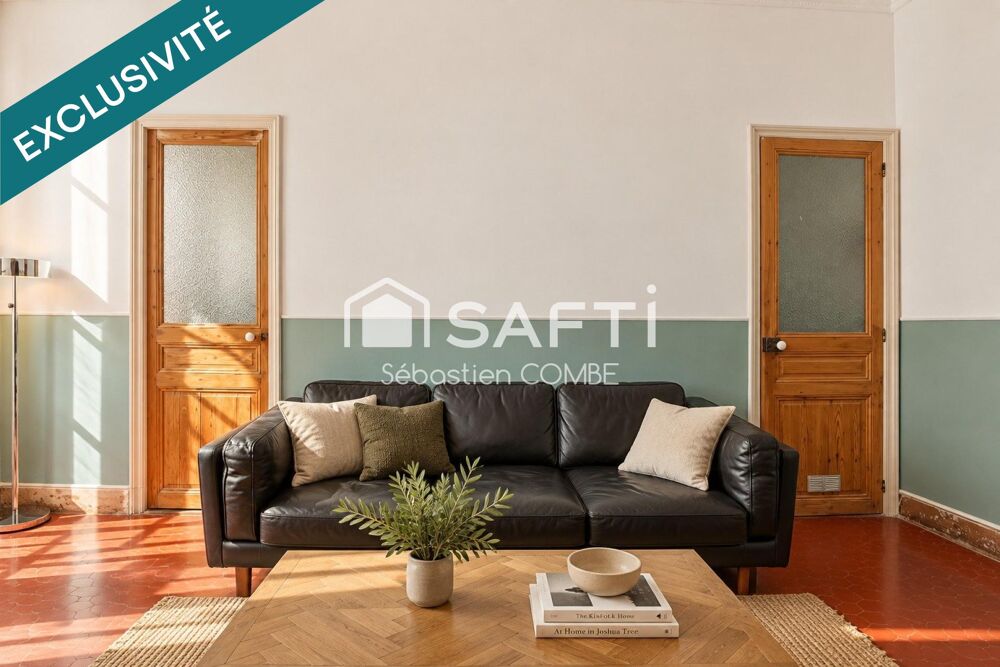 Vente Appartement T3 de charme entièrement rénové Marseille 6