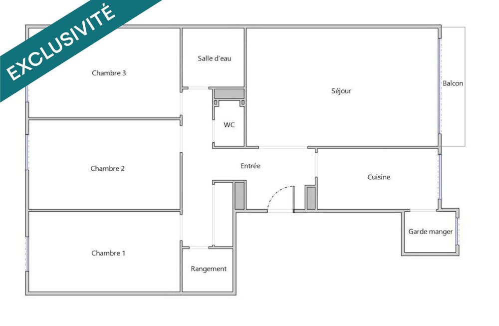 Vente Appartement 4 pièces lumineux Champigny-sur-marne