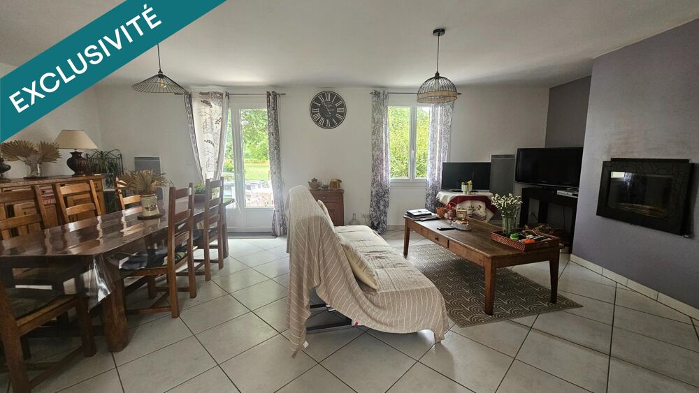 Vente Maison Pavillon lumineux avec sous-sol complet et vaste jardin arboré Laigne-en-belin