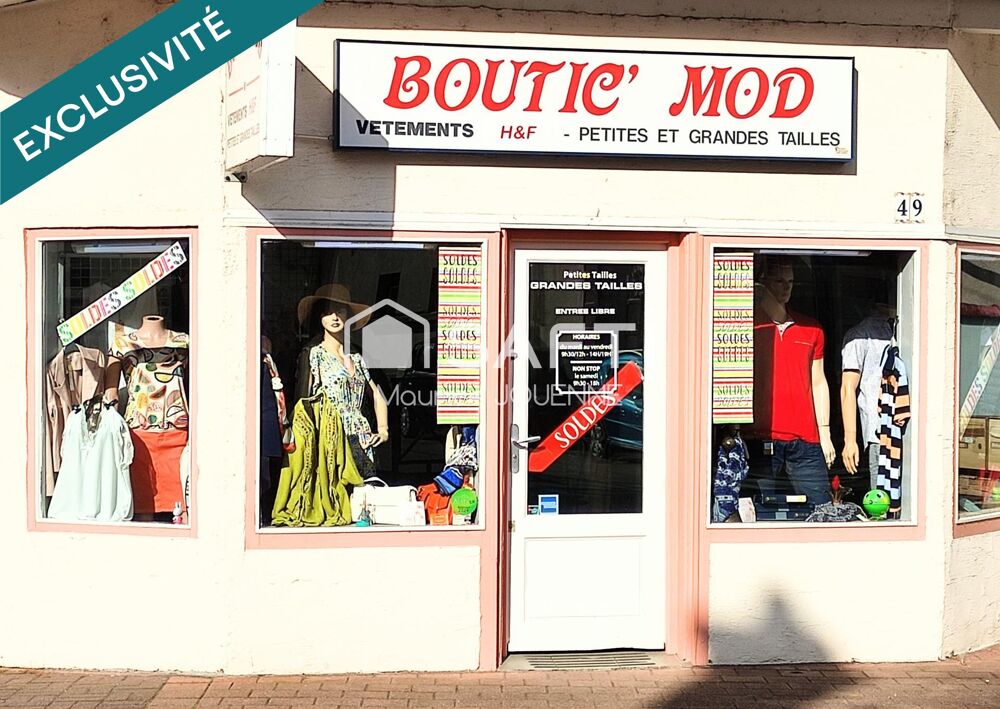   Fonds de commerce et son droit au bail d'une belle boutique de prêt-à-porter hommes, femmes et accessoires de mode 