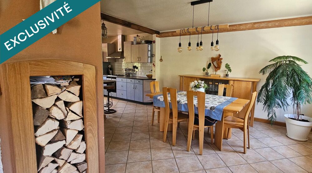 SCHIRMECK  Maison familiale avec atelier de 65 m², terrain et vue montagnes