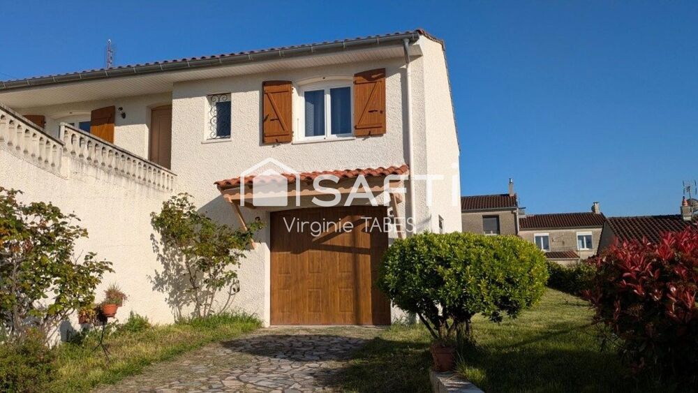 Maison sur terrain de 800m² avec sous-sol complet