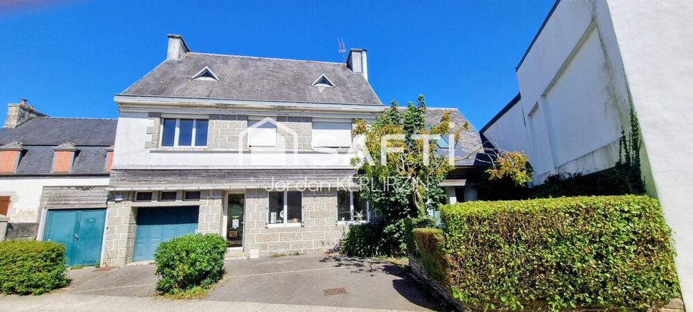 Ensemble immobilier avec plusieurs possibilités de projet. Bourg de Lanmeur