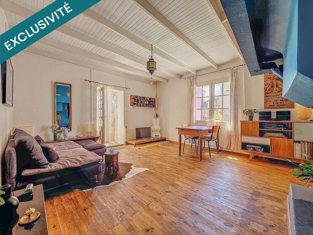 Charmante maison en pierres avec terrasse et garage