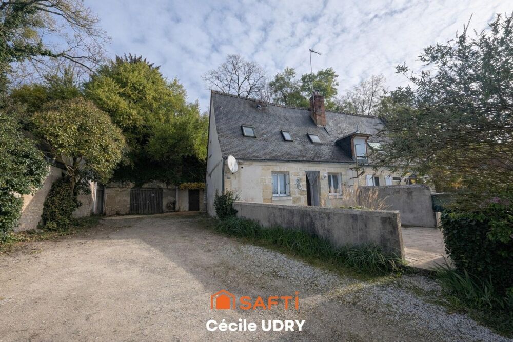 Charmante maison tourangelle et sa belle cave troglodyte
