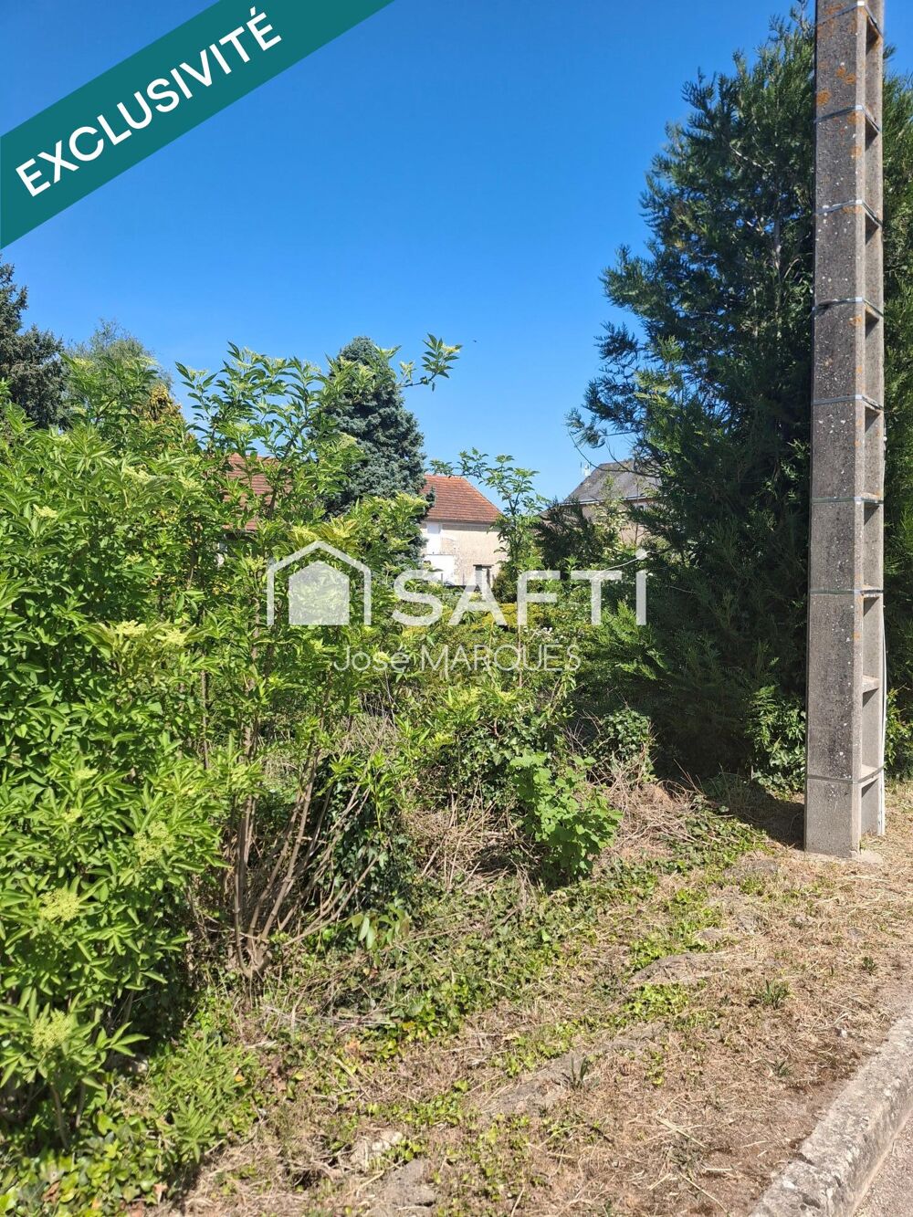 Vente Terrain Terrain 920m² libre constructeur, tout à l'égout Pithiviers