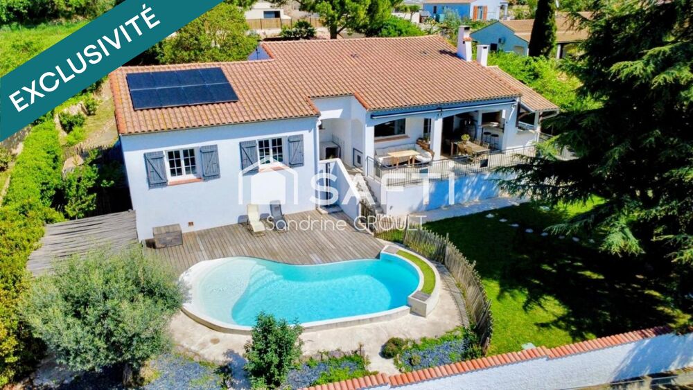 MAGNIFIQUE VILLA PLAIN PIED de 180m² avec VUE DÉGAGÉE