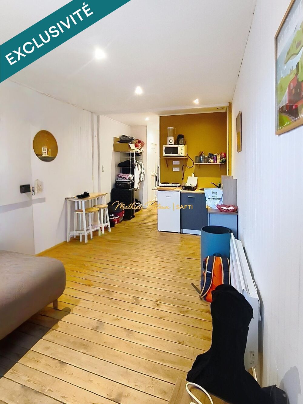 Studio meublé loué à 400 m de la plage