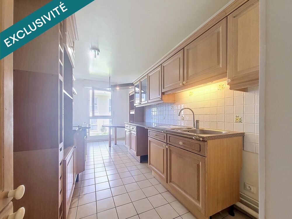 Vente Appartement T5 - 106m2 - 3 chambres - Séjour double - Balcon terrasse - DPE C Poissy
