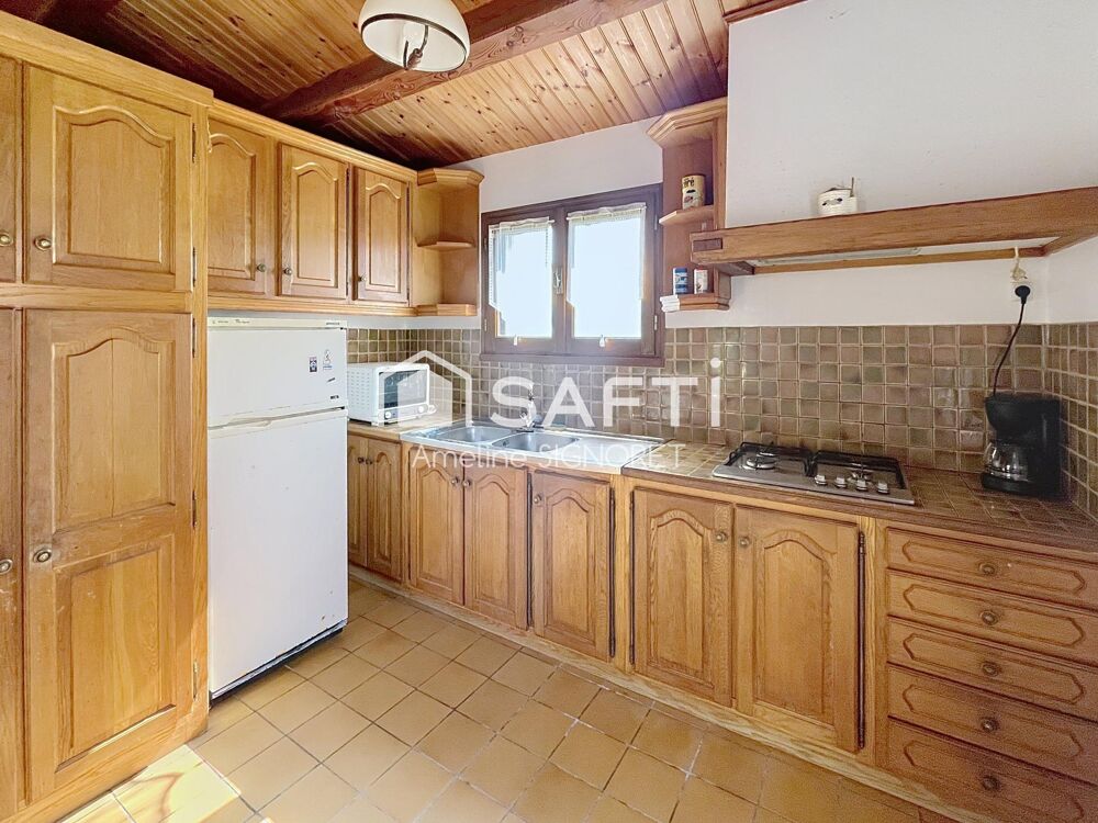 Charmante maison de 55m², une véranda, deux chambres