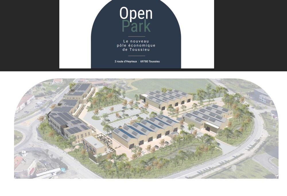   À VENDRE – Cellules commerciales Bâtiments 2 & 3 – Open Park Toussieu 