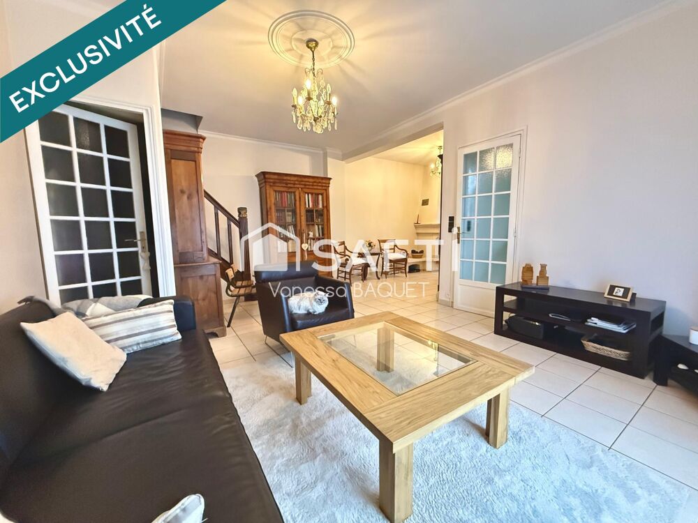 Maison familiale, 6 pièces, 4 chambres, proche toutes commodités