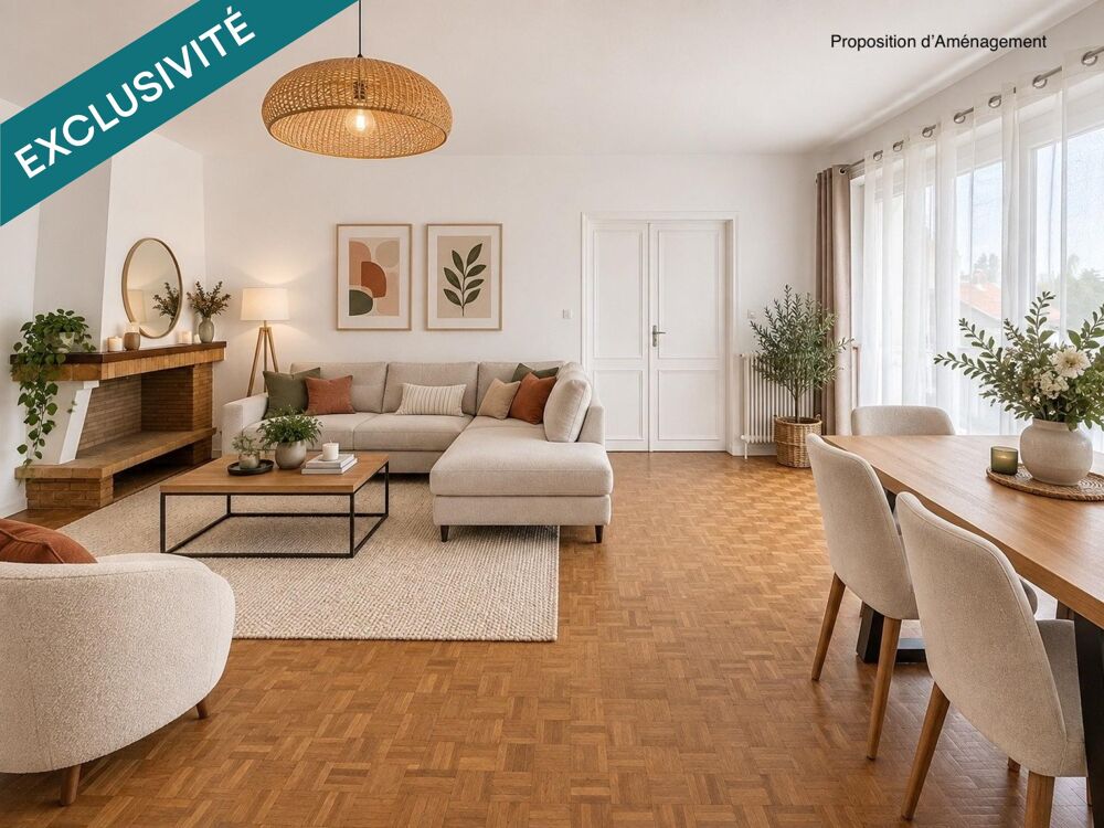 CAUDERAN Appartement 2 chambres avec balcon et parking