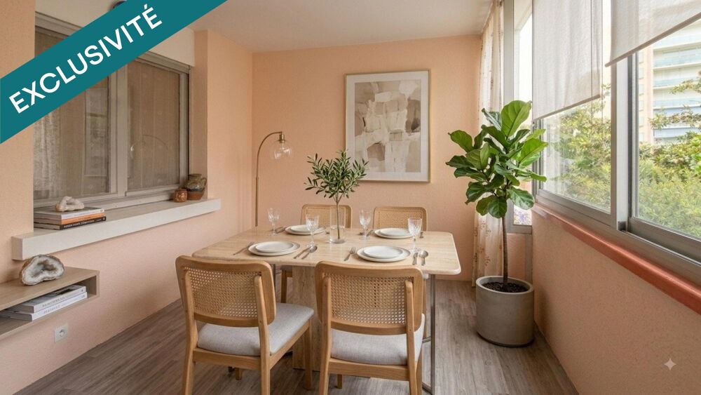 Appartement 84 m² + vérandas Hyper centre Firminy