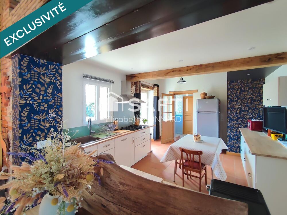 Vente Maison Maison de caractère T6, 160 m2, terrain de 1261 m2 sans vis à vis Vernet