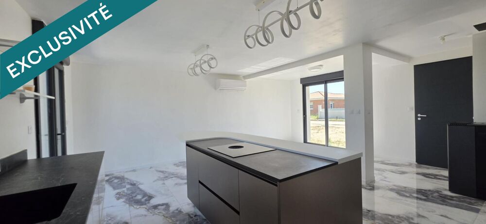 Maison neuve T4 avec cuisine exceptionnelle, clim