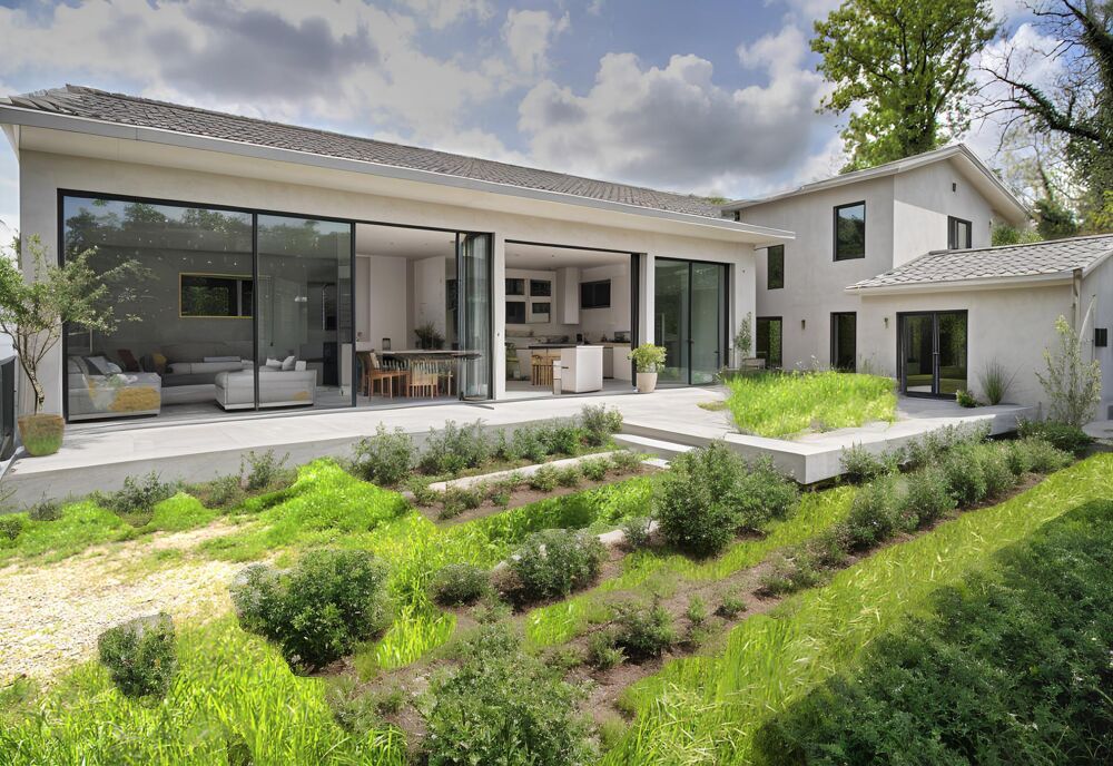 Bâtiment agricole de 160 m² au sol sur 916 m² de terrain