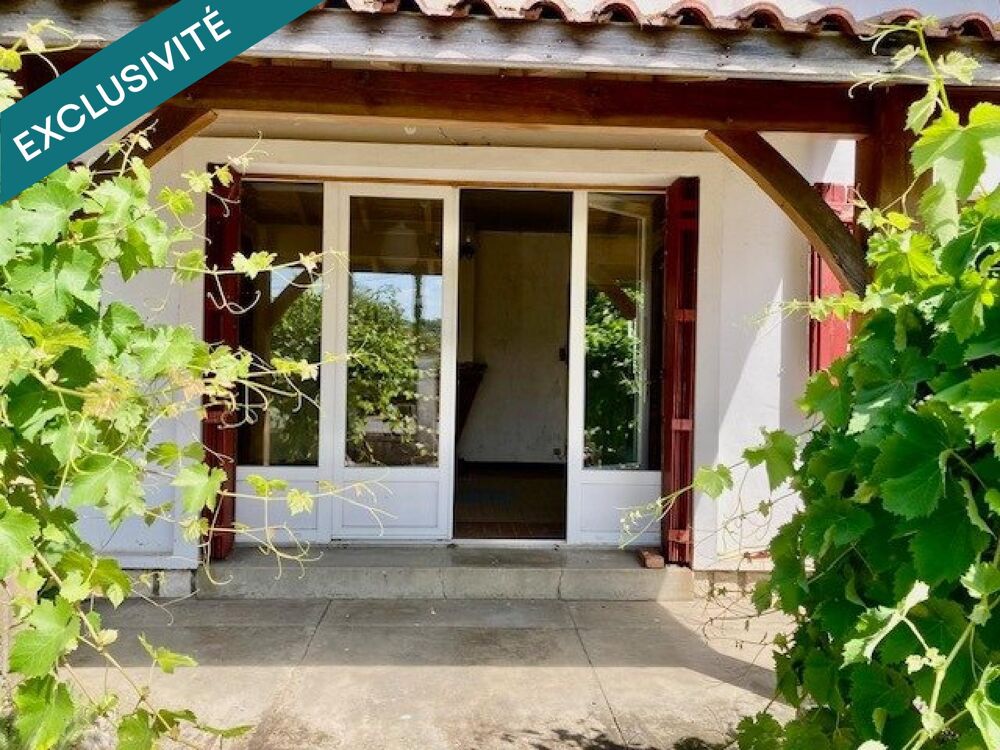 MAISON PLAIN PIED A RENOVER AVEC GARAGE ET JARDIN