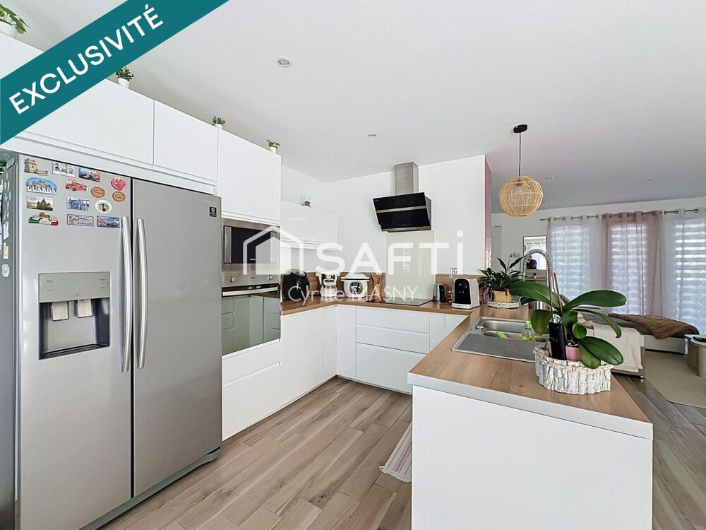 Vente Maison BAZANCOURT – MAISON CONTEMPORAINE DE 2020 – 4 CHAMBRES – CONFORT DE PLAIN-PIED Bazancourt
