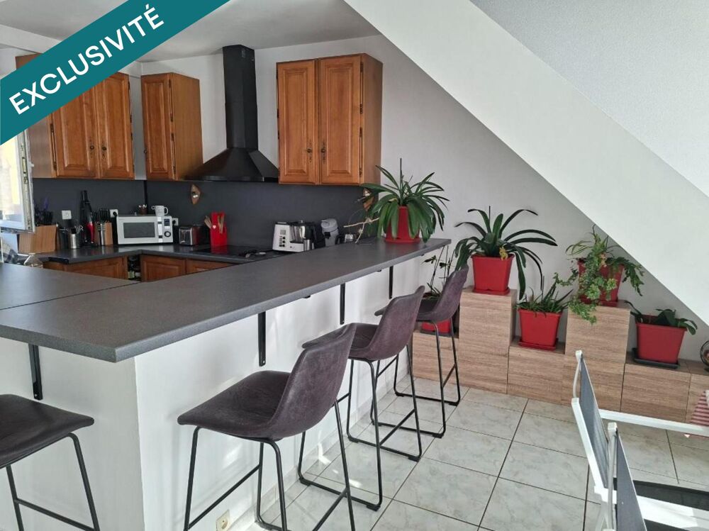 Duplex 112m² avec garage, 4 chambres