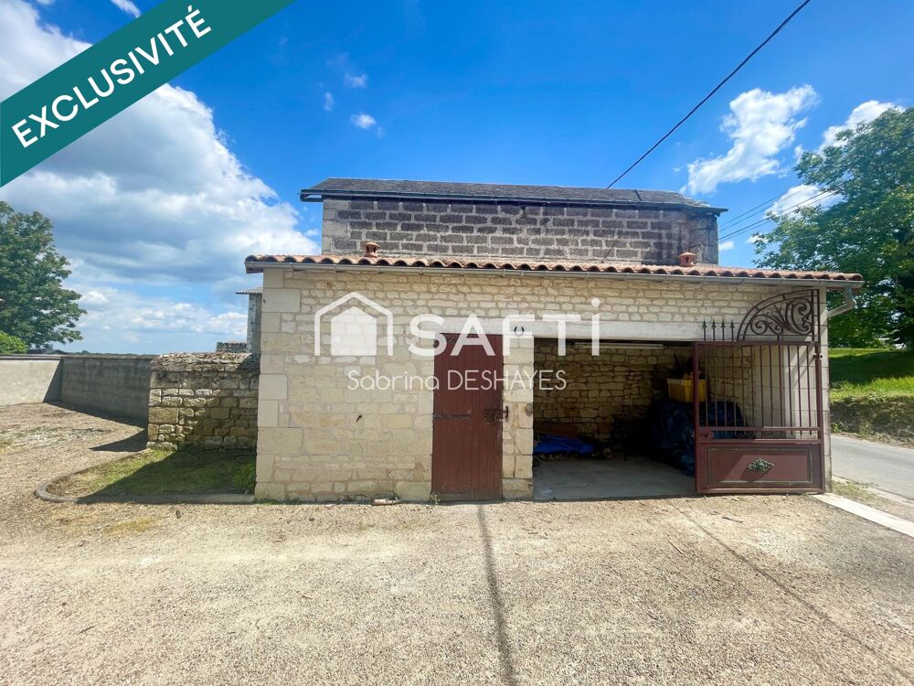 Jolie maison en pierres - beaucoup de cachet - 1 chambre en rdc - puits