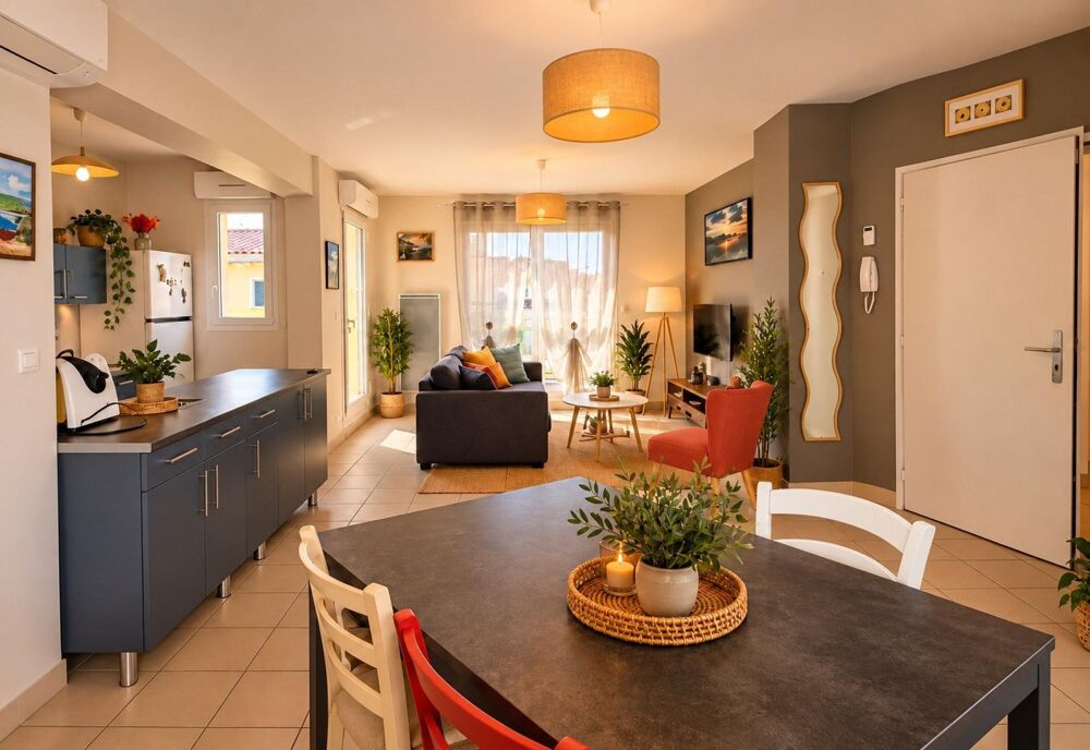 Vente Appartement Appartement traversant • Dernier étage • Vue Albères • À deux pas de la plage Canet-en-roussillon