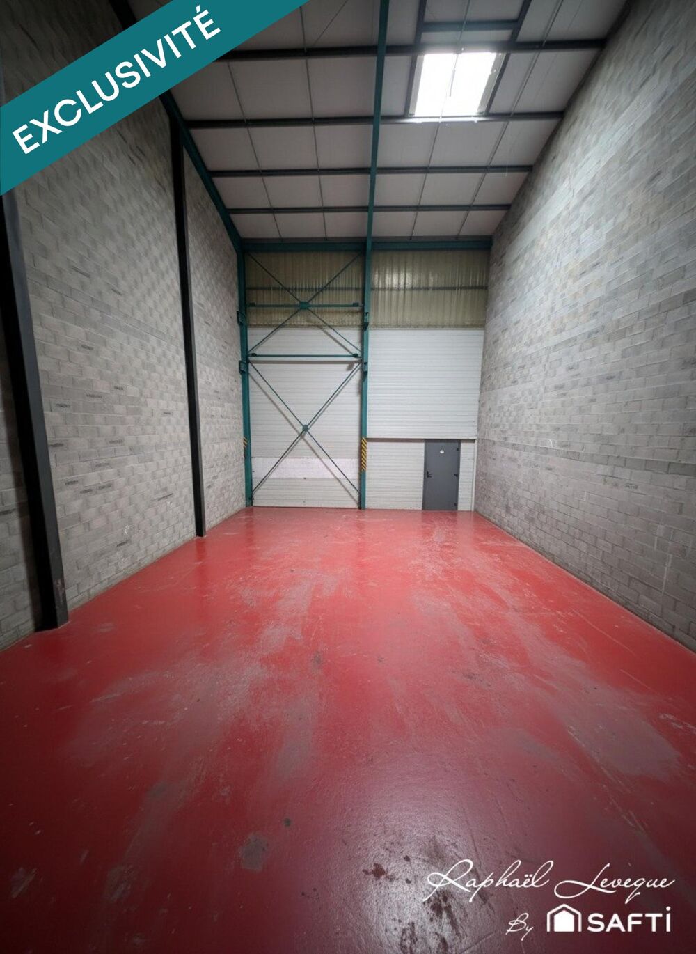   Local commercial 160m² avec cour 