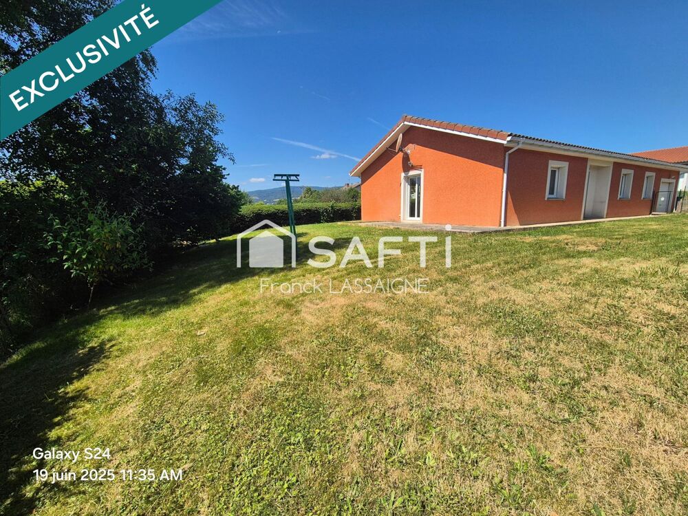 Vente Maison Maison plain pied 118m² 4 chbres avec gge/terrain Ambert
