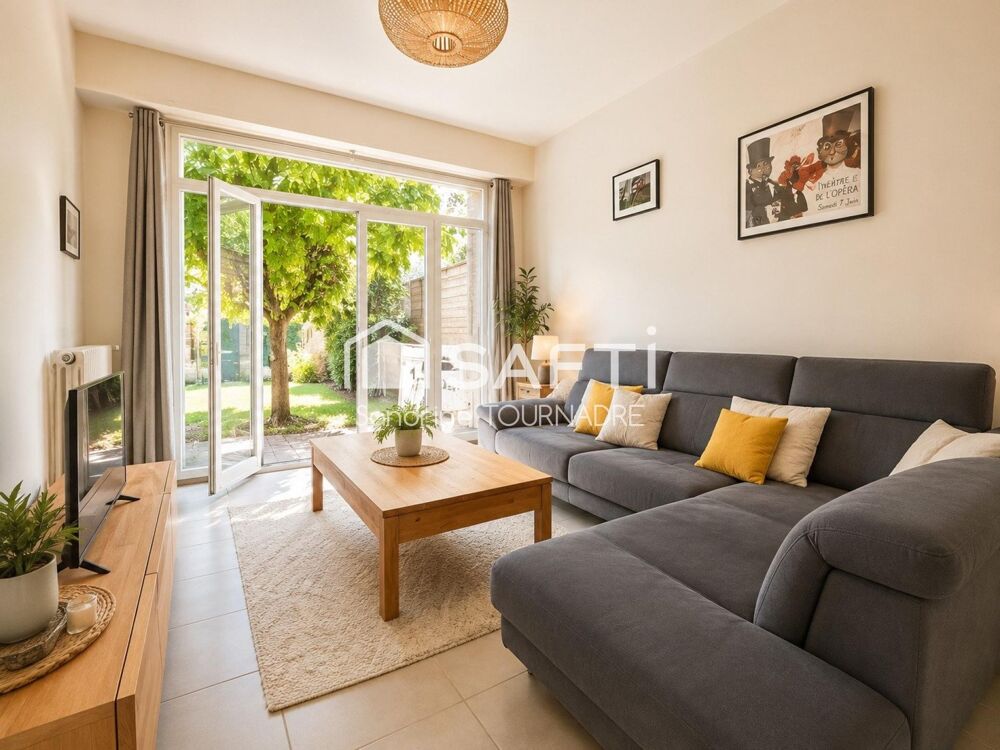 BORDEAUX-CAUDERAN Eglise : Maison pierre, 4 ch dont une au Rdc, jardin, garage