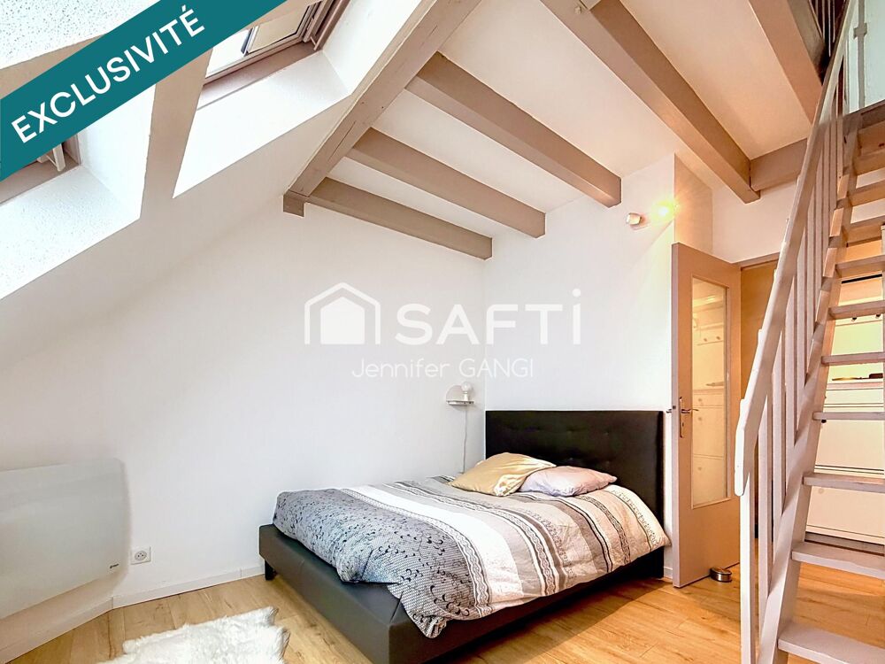 Vente Appartement 2/3P rénové en attique, au calme, proche commodités Illkirch-graffenstaden