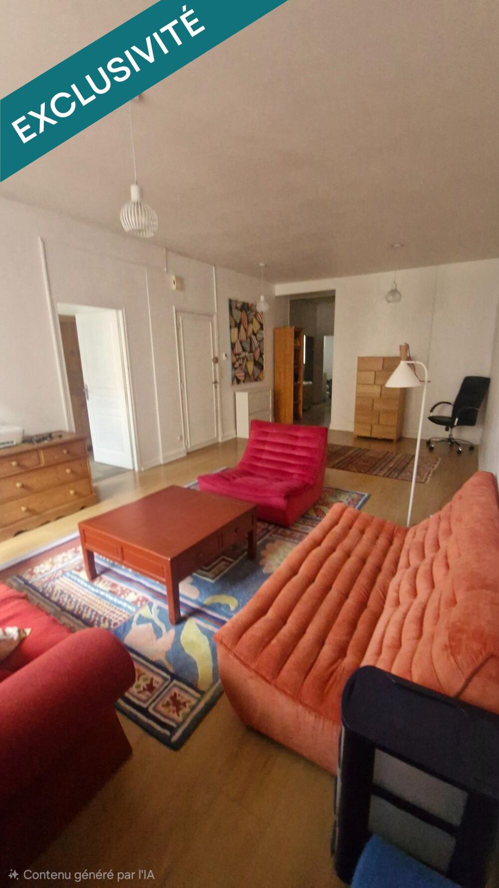 Appartement de 87 m2 dans le centre historique de montferrand